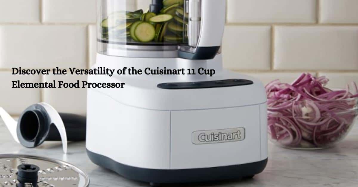 Cuisinart 11 Cup Elemental Food Processor